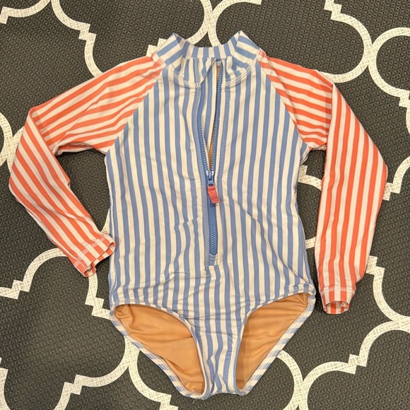 Crewcuts Blue and White Checkered Kids Bodysuit - Picture 5 of 10